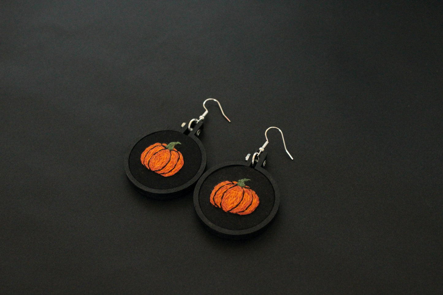 Pumpkin Earrings