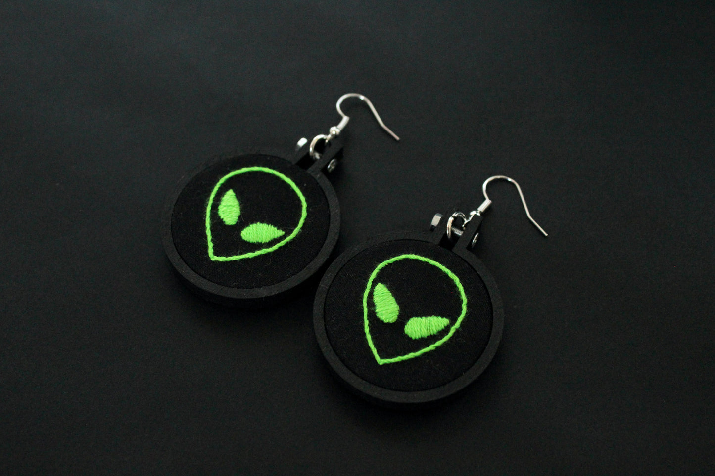 Alien Earrings