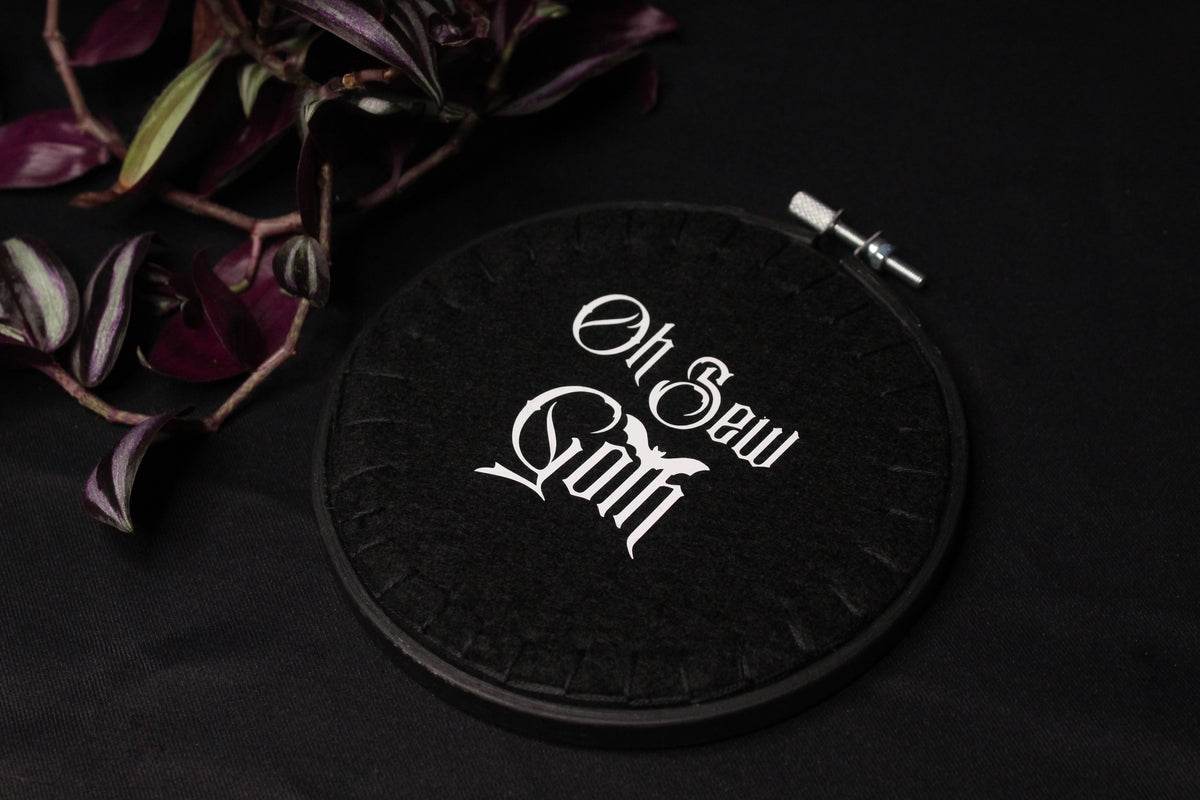 So Long Embroidery Hoop