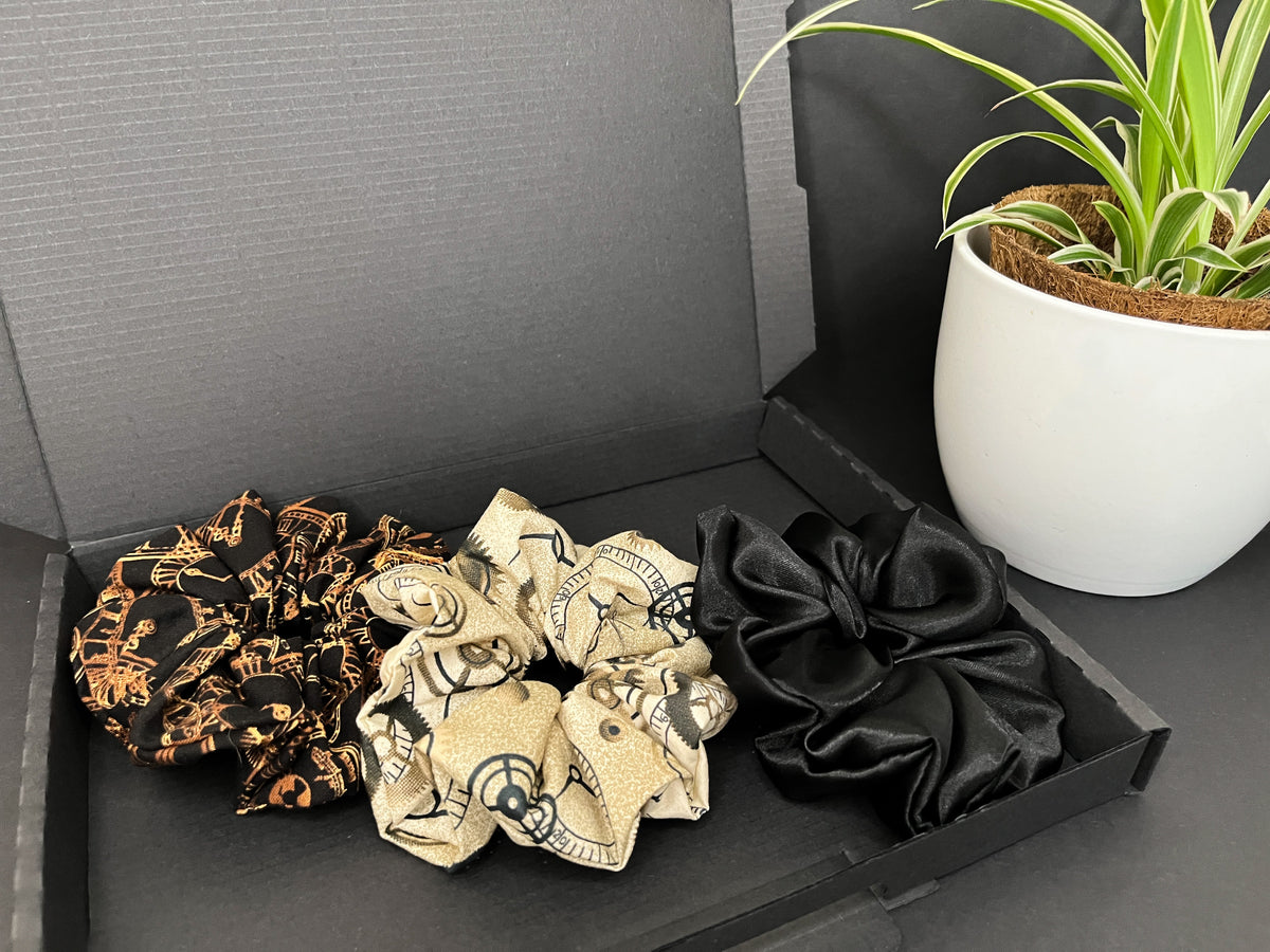Steampunk Scrunchies