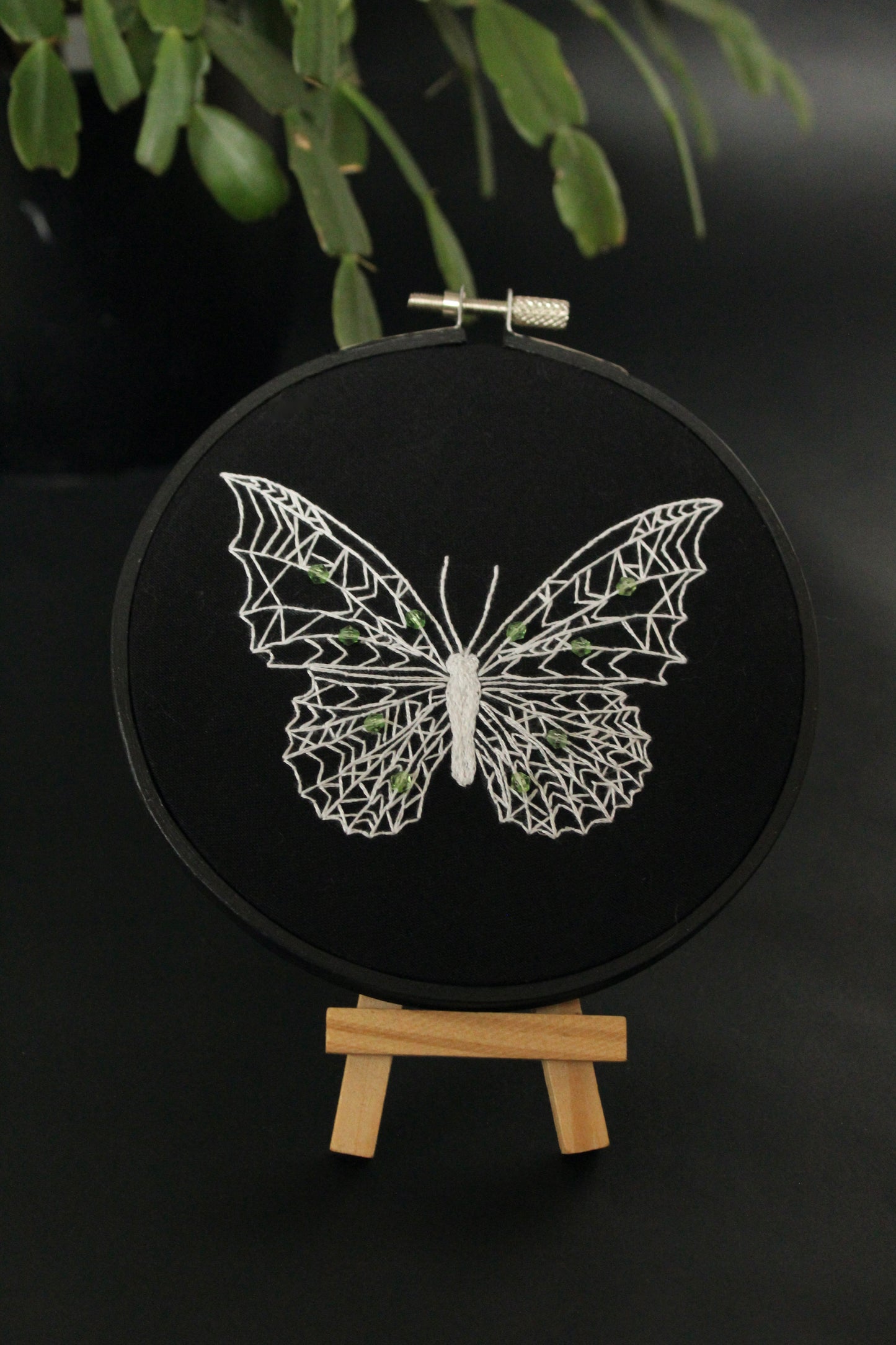 Butterfly Web Hoop