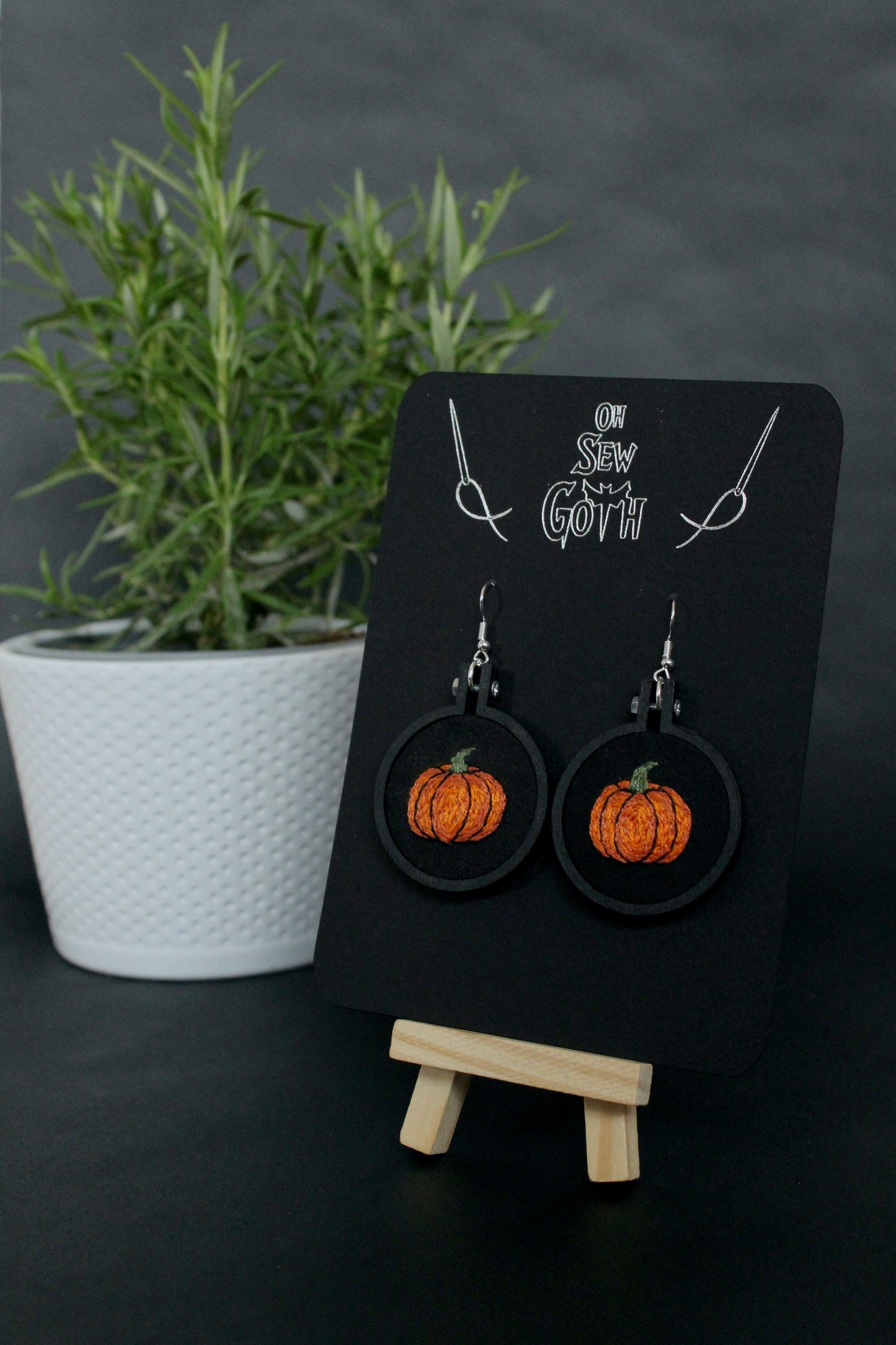 Pumpkin Earrings