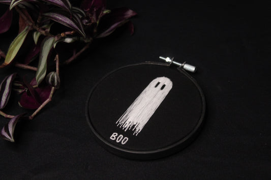 Boo Ghost Embroidery