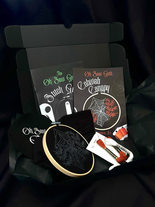 Embroidery Kit: Cobweb Canopy