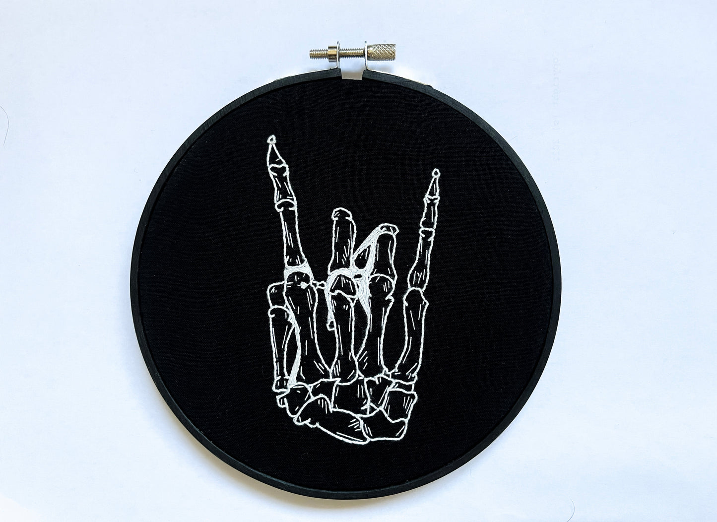 Skeleton Rock n Roll Hand